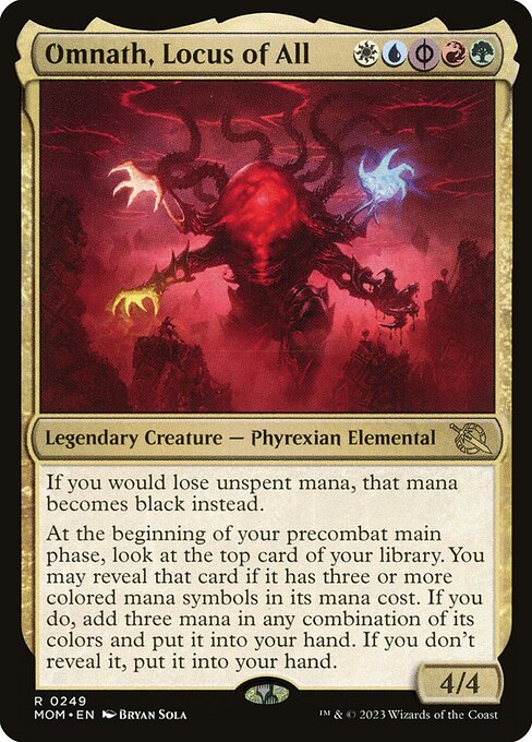 Omnath, Locus of All (249) - March of the Machine - Game On