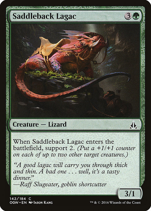 Saddleback Lagac (142) (Foil) - Oath of the Gatewatch - Game On