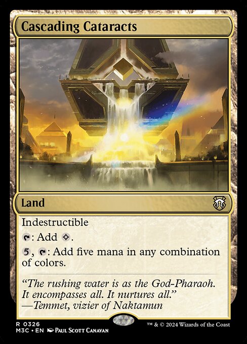 Cascading Cataracts (326) - Modern Horizons 3 Commander - Game On