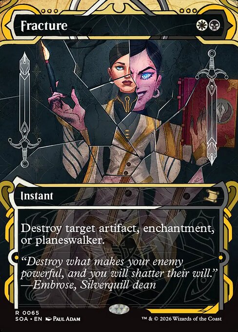 Fracture (65) - BORDERLESS - Secrets of Strixhaven Mystical Archive - Game On
