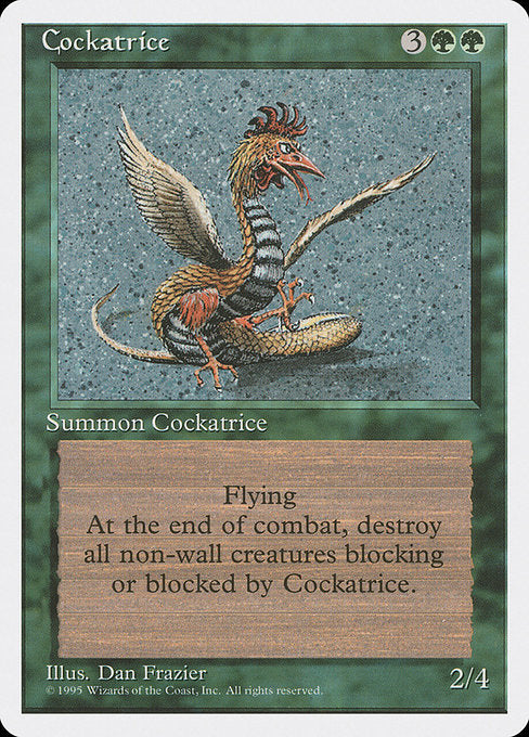 Cockatrice (237) - Fourth Edition - Game On