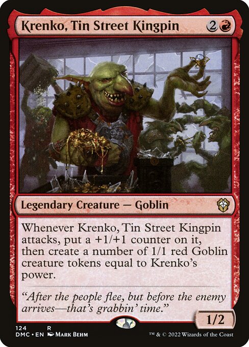Krenko, Tin Street Kingpin (124) - Dominaria United Commander - Game On