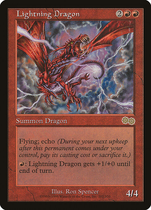 Lightning Dragon (202) - Urza's Saga - Game On