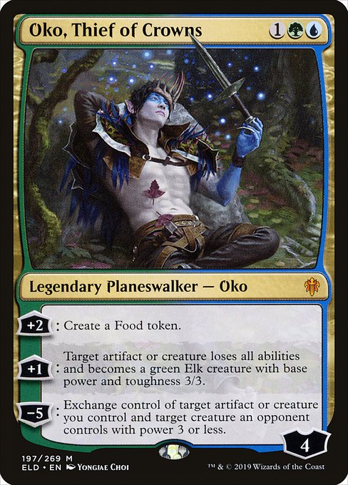 Oko, Thief of Crowns (197) (Foil) - Throne of Eldraine - Game On