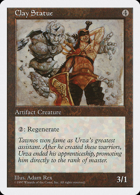 Clay Statue (355) - Fifth Edition - Game On