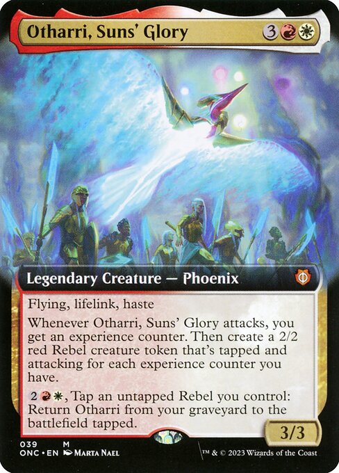 Otharri, Suns' Glory (39) - EXTENDED ART (Foil) - Phyrexia: All Will Be One Commander - Game On