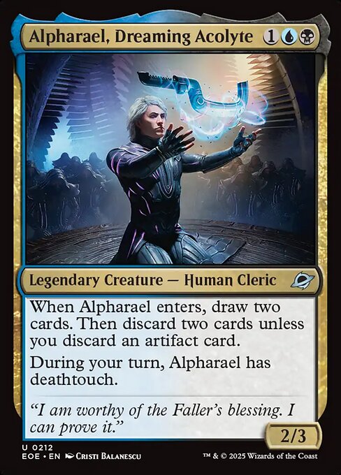 Alpharael, Dreaming Acolyte (212) (Foil) - Edge of Eternities - Game On
