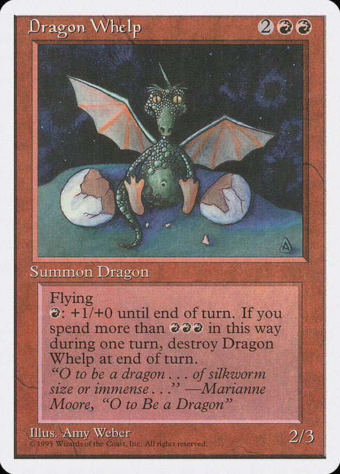 Dragon Whelp (186) - Fourth Edition - Game On