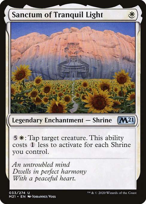 Sanctum of Tranquil Light (33) - Core Set 2021 - Game On