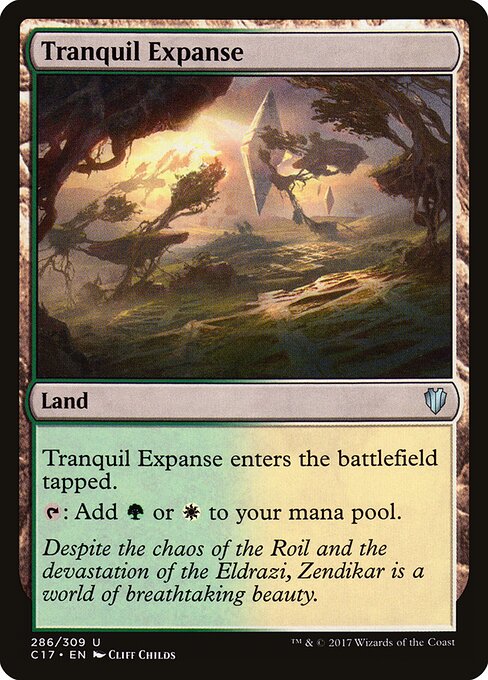 Tranquil Expanse (286) - Commander 2017 - Game On