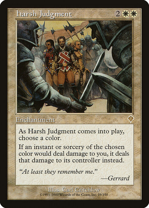 Harsh Judgment (19) - Invasion - Game On