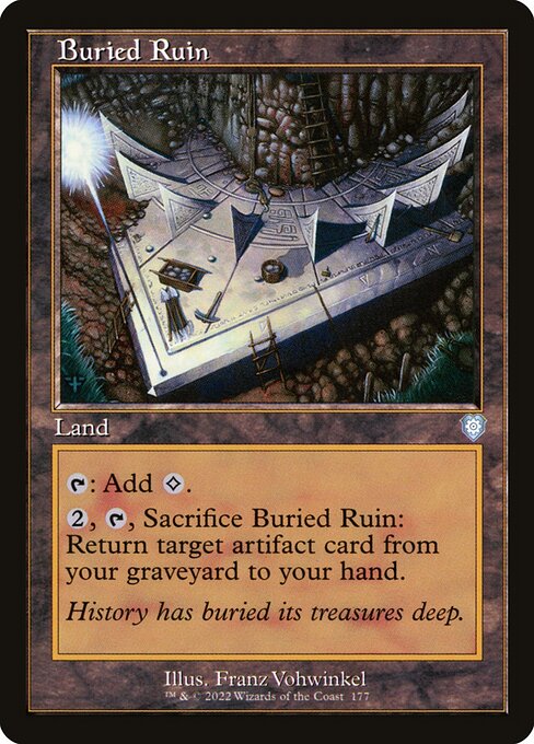 Buried Ruin (177) - The Brothers' War Commander - Game On