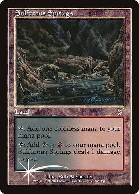 Sulfurous Springs (345★) - Seventh Edition - Game On
