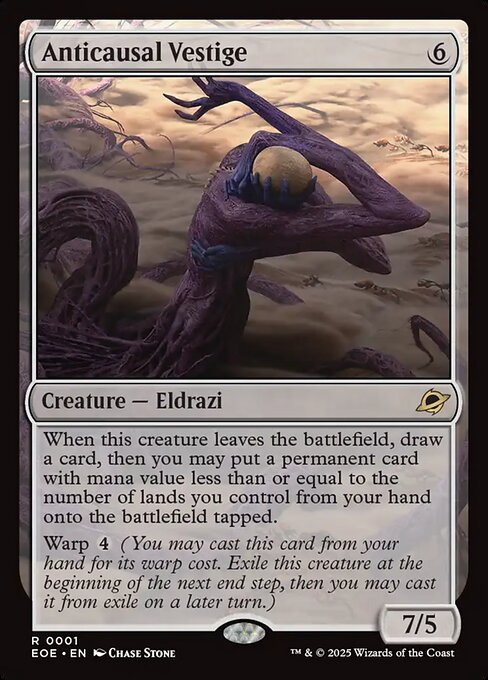 Anticausal Vestige (1) - Edge of Eternities - Game On