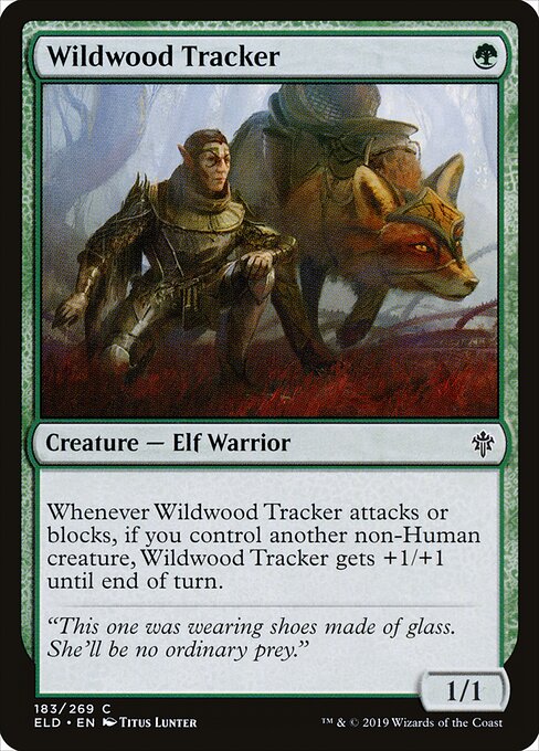 Wildwood Tracker (183) (Foil) - Throne of Eldraine - Game On