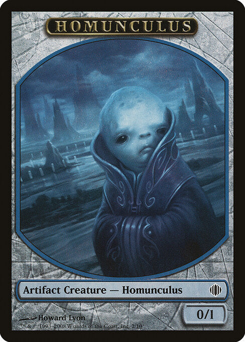 Homunculus (2) - FULL ART - Shards of Alara Tokens - Game On
