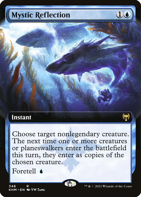 Mystic Reflection (346) - EXTENDED ART (Foil) - Kaldheim - Game On