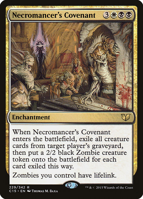Necromancer's Covenant (229) - Commander 2015 - Game On