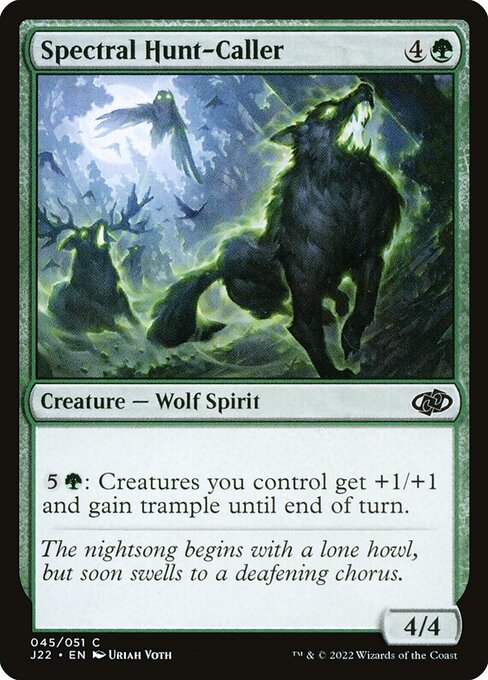 Spectral Hunt-Caller (45) - Jumpstart 2022 - Game On