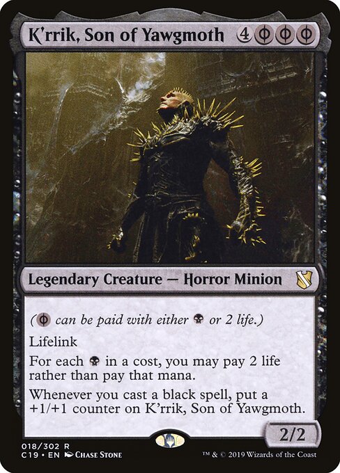 K'rrik, Son of Yawgmoth (18) - Commander 2019 - Game On