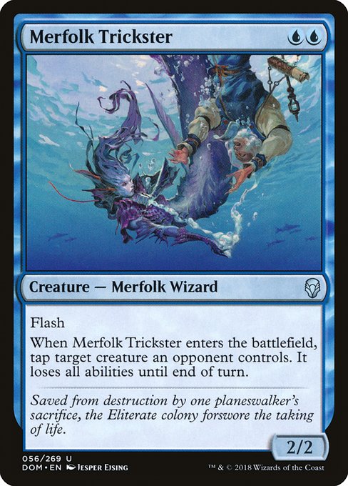 Merfolk Trickster (56) - Dominaria - Game On