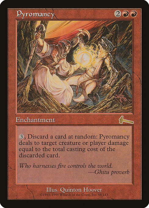 Pyromancy (88) (Foil) - Urza's Legacy - Game On