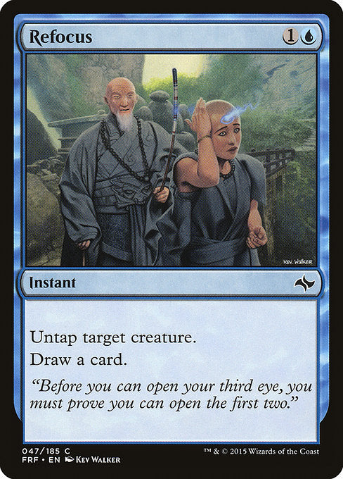 Refocus (47) (Foil) - Fate Reforged - Game On