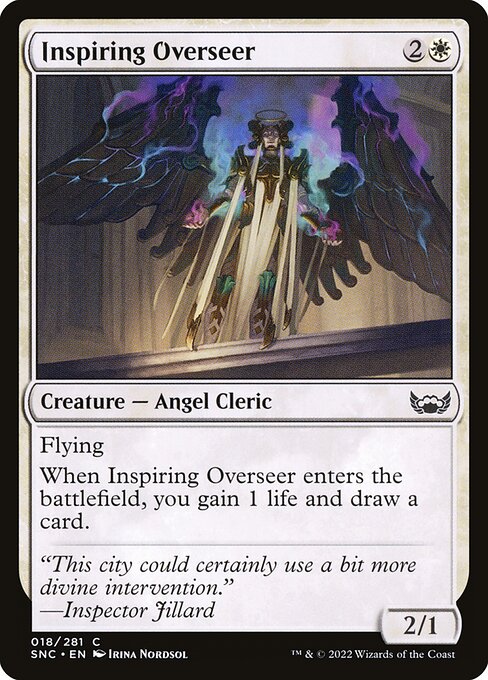 Inspiring Overseer (18) (Foil) - Streets of New Capenna - Game On
