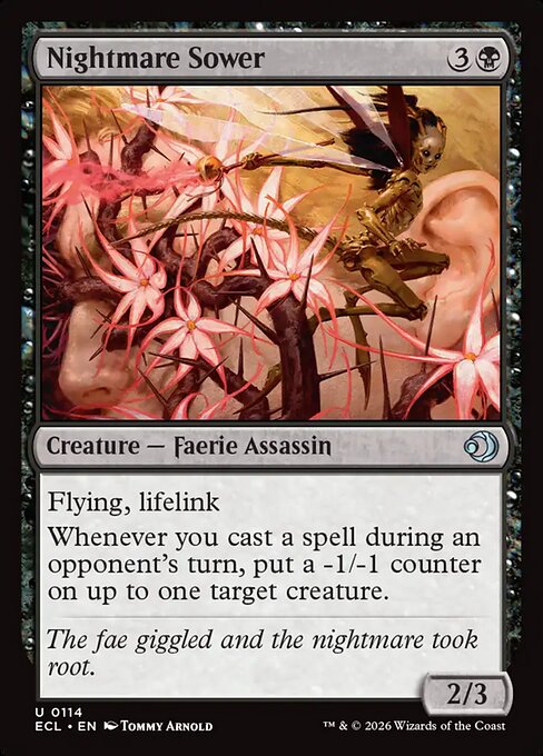 Nightmare Sower (114) (Foil) - Lorwyn Eclipsed - Game On
