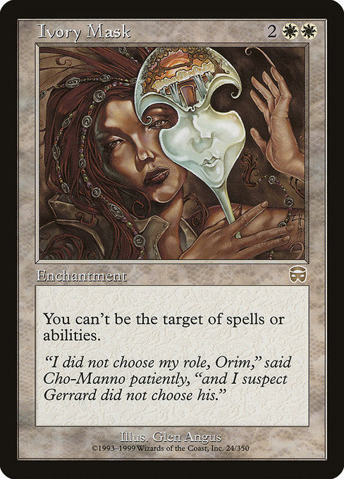 Ivory Mask (24) - Mercadian Masques - Game On