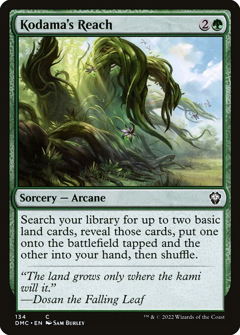 Kodama's Reach (134) - Dominaria United Commander - Game On