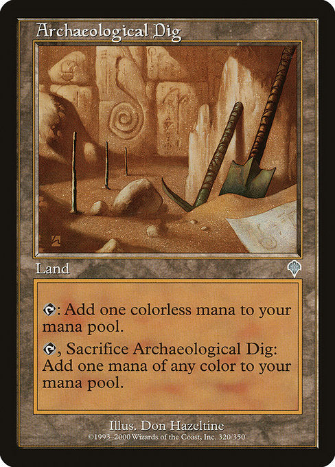 Archaeological Dig (320) (Foil) - Invasion - Game On