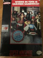 Where in Time is Carmen Sandiego [Big Box] - Super Nintendo (Complete In Box) - Game On