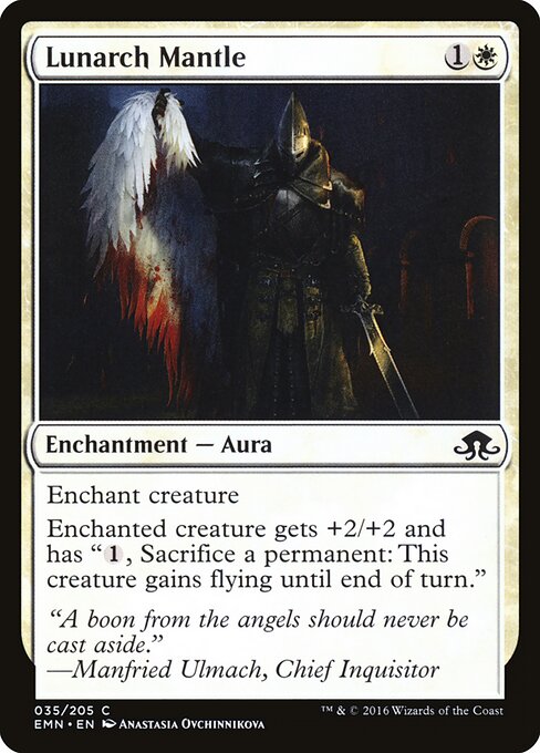Lunarch Mantle (35) (Foil) - Eldritch Moon - Game On