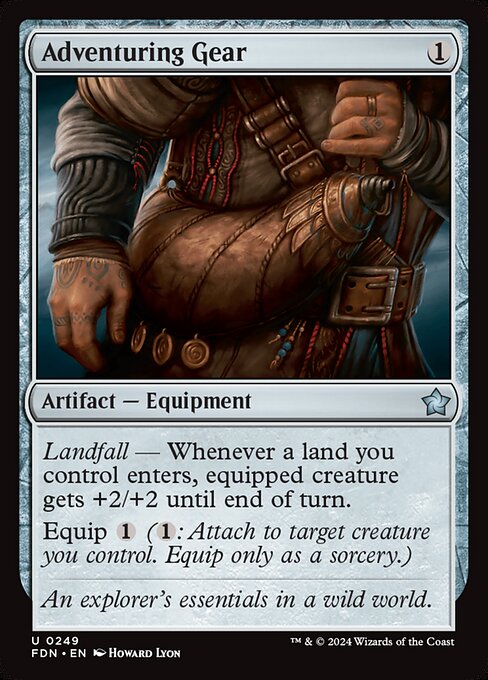 Adventuring Gear (249) - Foundations - Game On