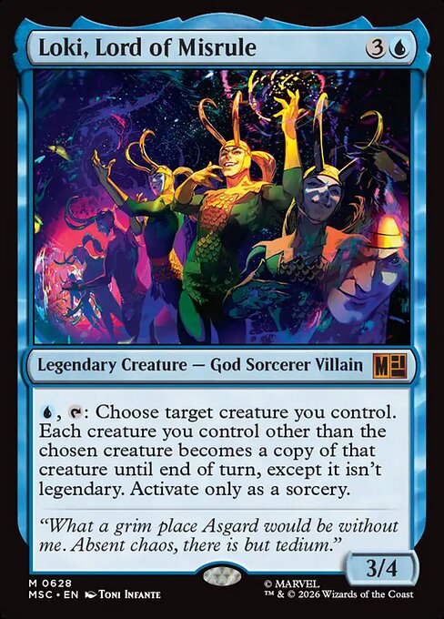 Loki, Lord of Misrule (628) - Marvel Super Heroes Commander - Game On