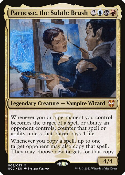 Parnesse, the Subtle Brush (8) - New Capenna Commander - Game On