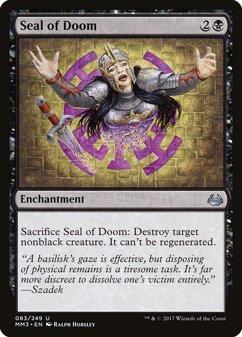 Seal of Doom (83) - Modern Masters 2017 - Game On