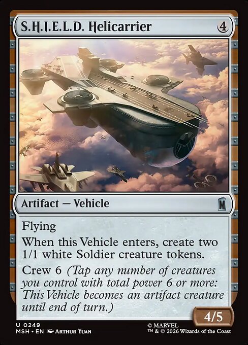 S.H.I.E.L.D. Helicarrier (249) - Marvel Super Heroes - Game On