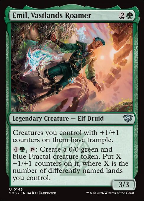 Emil, Vastlands Roamer (146) (Foil) - Secrets of Strixhaven - Game On