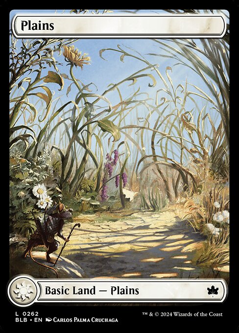 Plains (262) - FULL ART - Bloomburrow - Game On