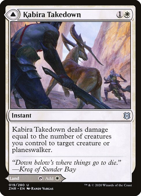 Kabira Takedown // Kabira Plateau (19) - Zendikar Rising - Game On