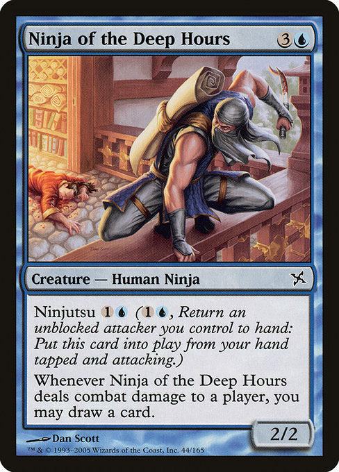 Ninja of the Deep Hours (44) (Foil) - Betrayers of Kamigawa - Game On