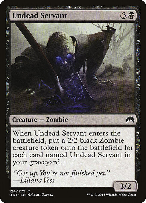 Undead Servant (124) (Foil) - Magic Origins - Game On