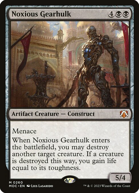 Noxious Gearhulk (260) - March of the Machine Commander - Game On