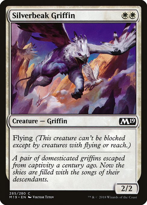Silverbeak Griffin (285) - Core Set 2019 - Game On