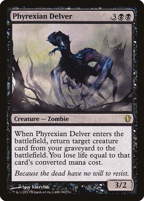 Phyrexian Delver (86) - Commander 2013 - Game On