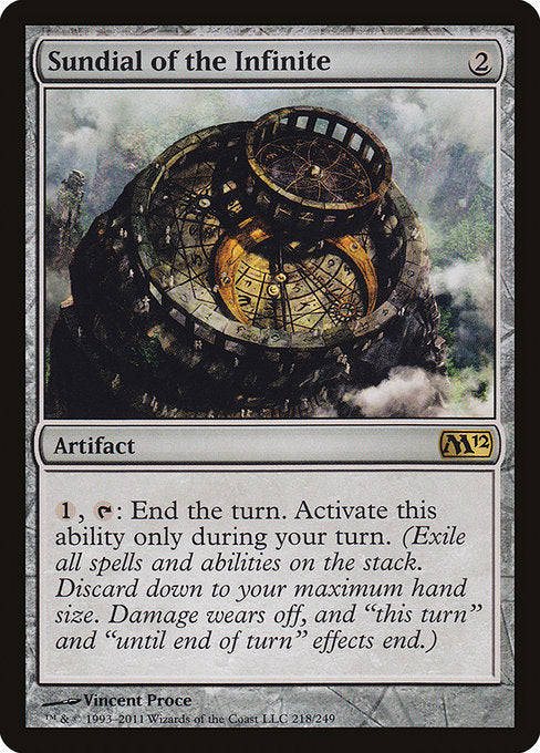 Sundial of the Infinite (218) (Foil) - Magic 2012 - Game On