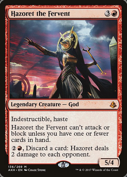 Hazoret the Fervent (136) (Foil) - Amonkhet - Game On