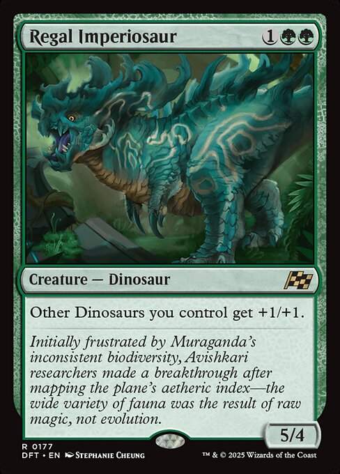 Regal Imperiosaur (177) - Aetherdrift - Game On